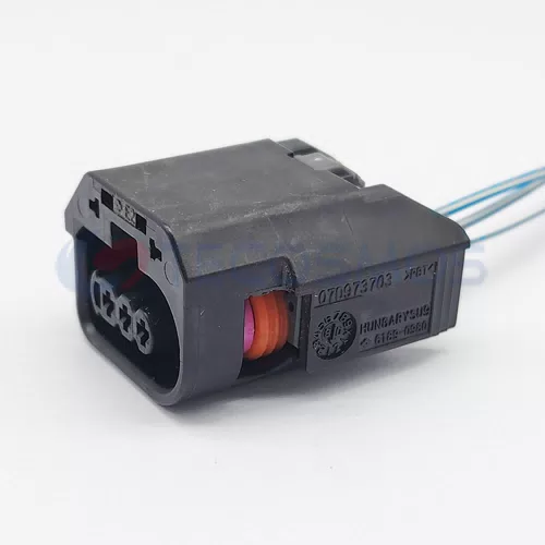 Waterproof Wire Connector Steering Gear Harness Plug for VW AUDI 3 Pin Female 07D973703 - image 4